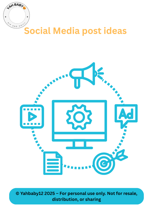 social starter kit: CTA,SEO and content ideas